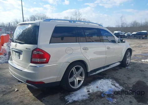 2011 Mercedes-Benz Gl 550 4Matic z USA, uszkodzony, nr VIN 4JGBF8GE7BA697151